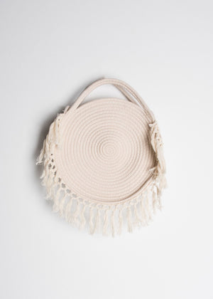 Bolso cesta redondo