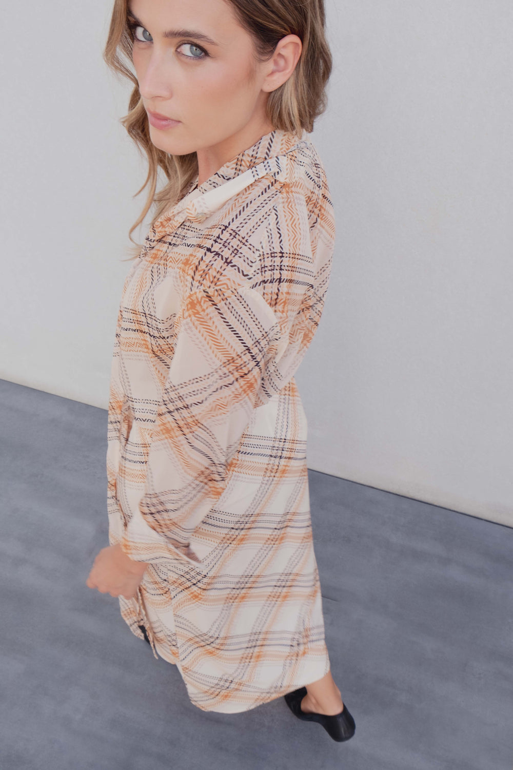 FALDA ESTAMPADA CUADROS