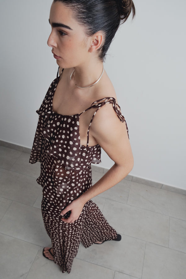TOP VOLANTE ESTAMPADO