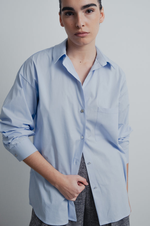 CAMISA OVERSIZE POPELÍN